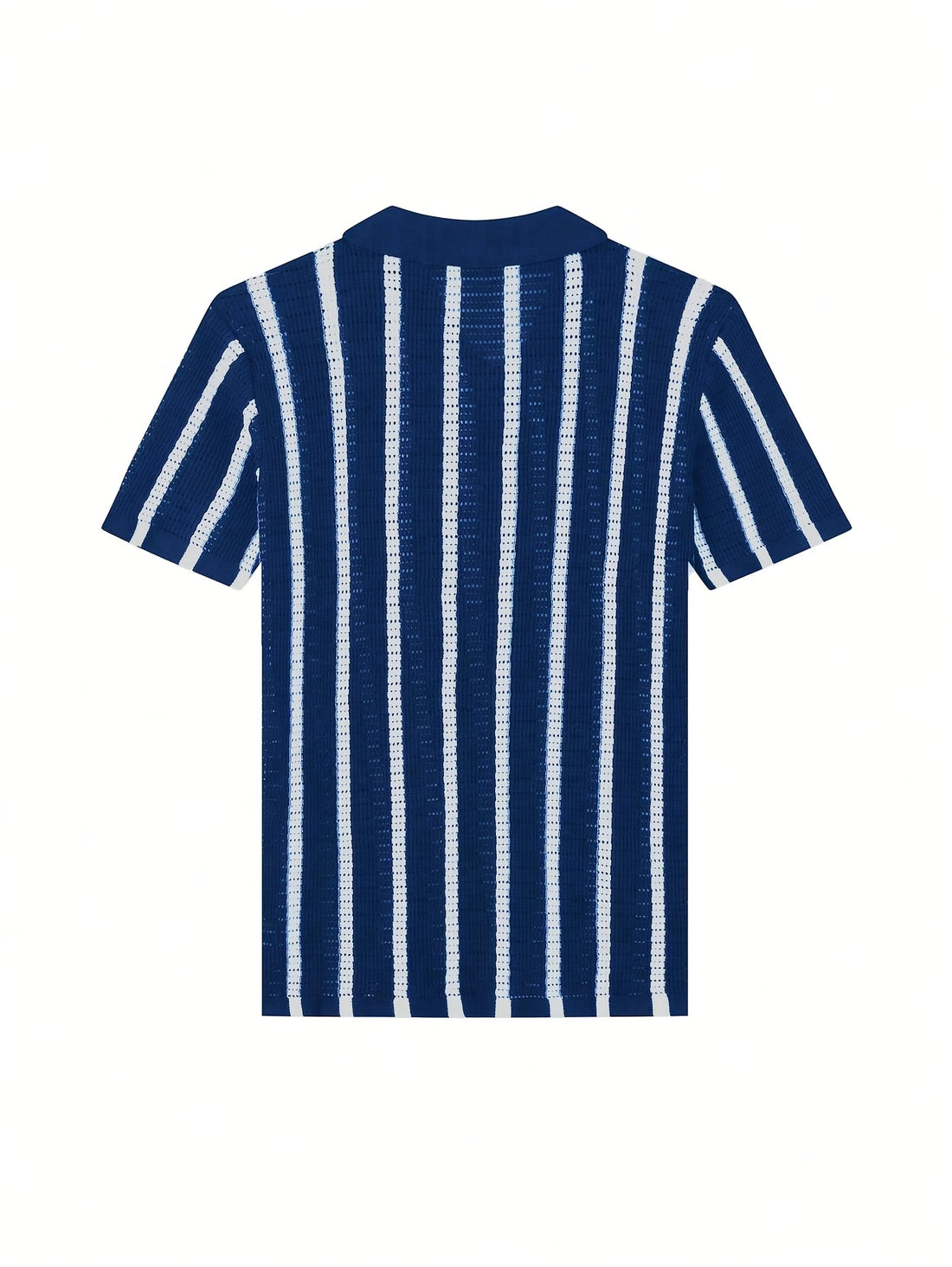 Men's Semi-Sheer Knit Pullover