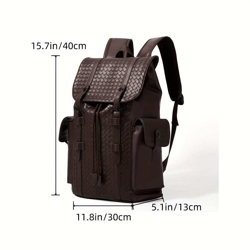 Quality Laptop Leather Backpack for Men & Women