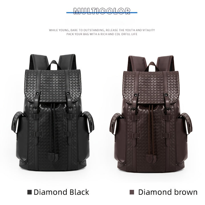 Quality Laptop Leather Backpack for Men & Women