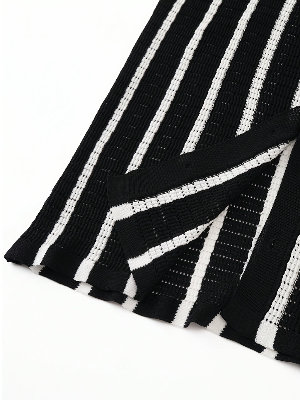 LVLAEA Men'S Vintage Striped Knit Cardigan