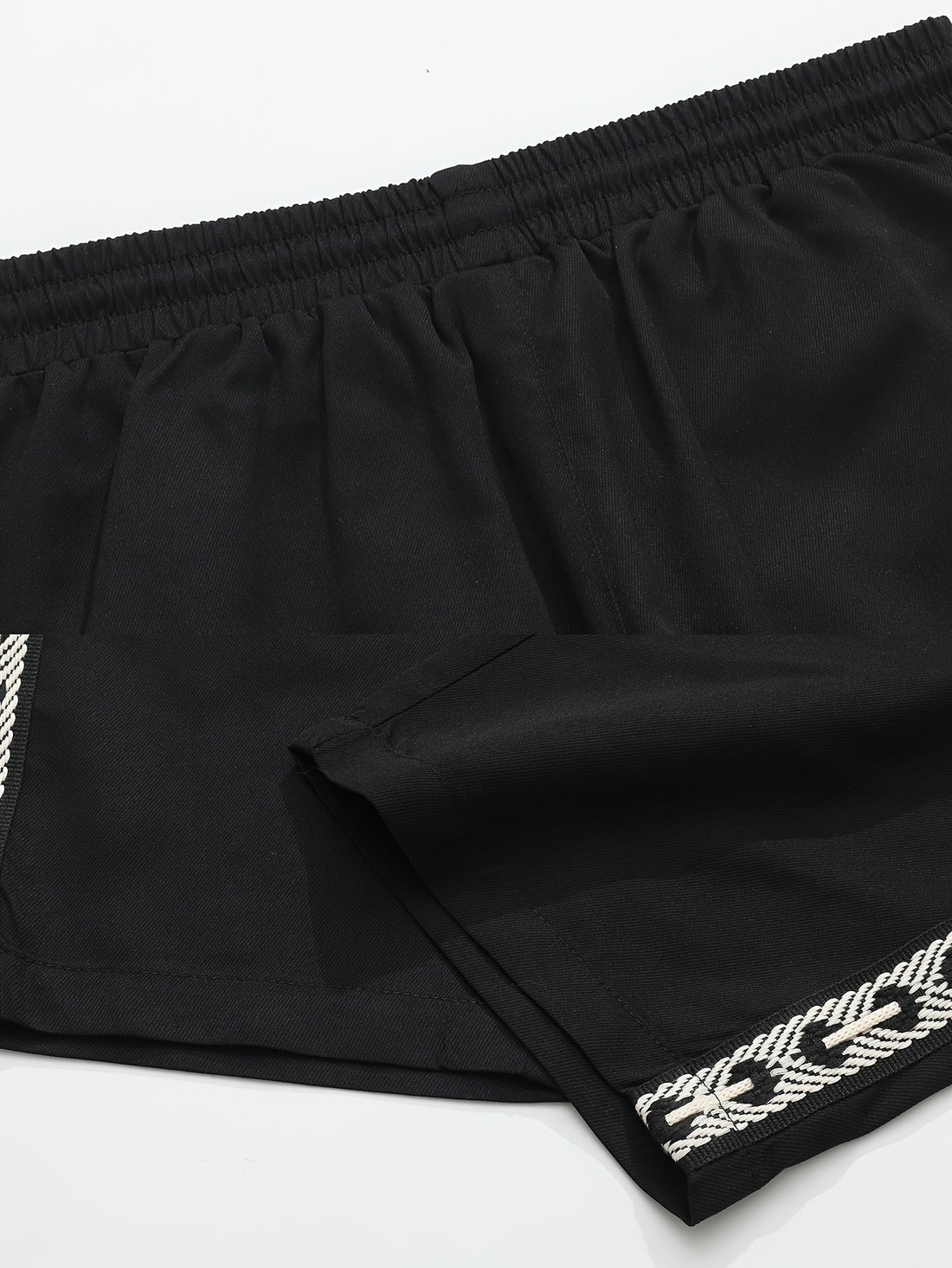 Men's Casual Jogger Pants - Elastic Waist with Adjustable Drawstring