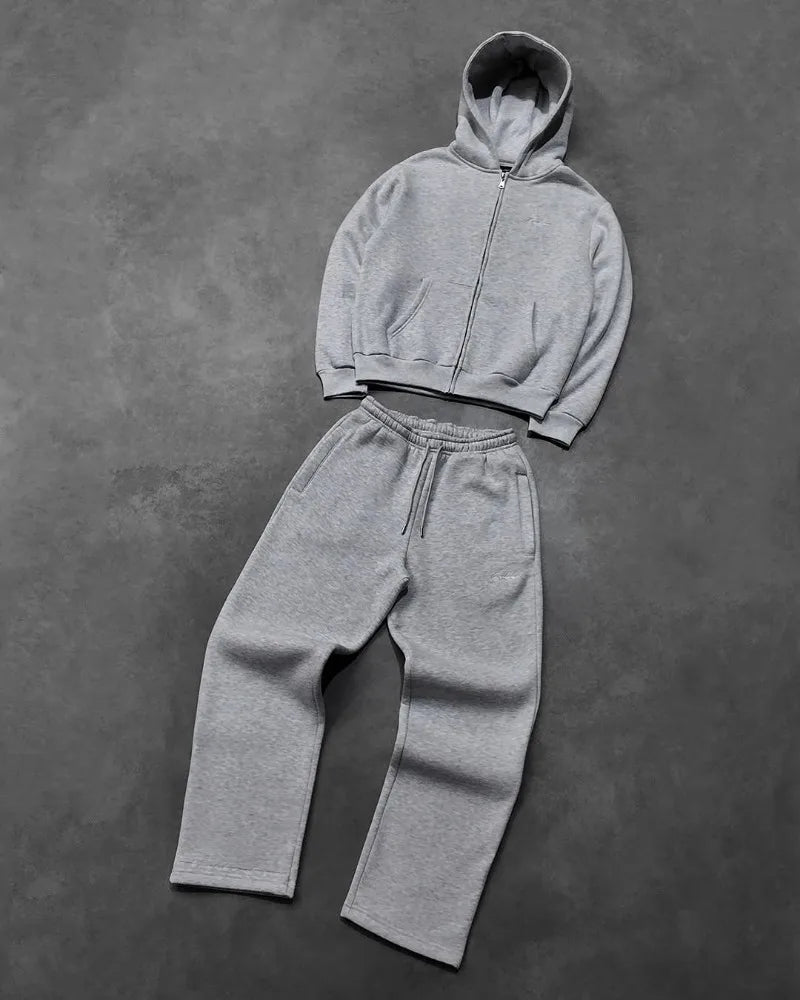 Y2k Men Clothing Two-Piece Set with retro Gothic tracksuit look