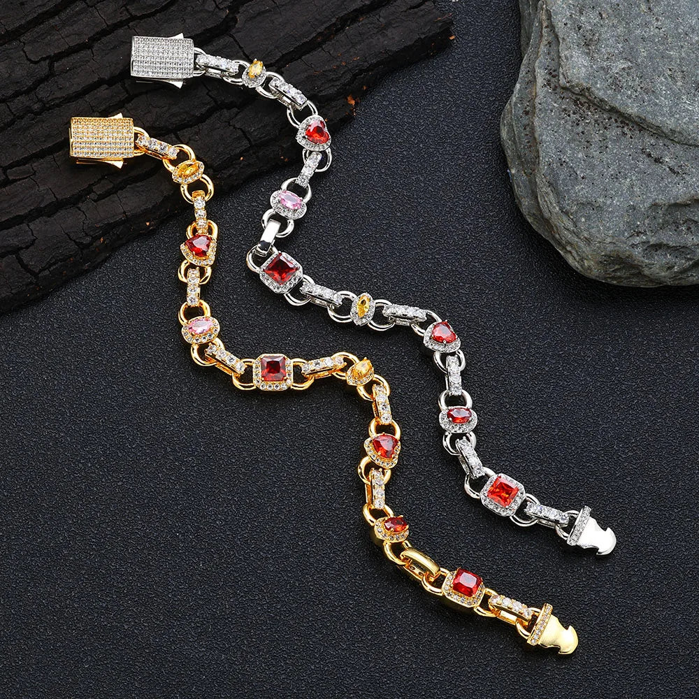 Latest Colorful and shiny 18k plated Bracelet