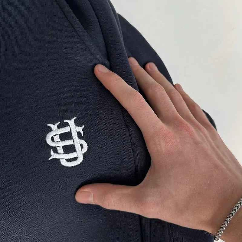 Embroidery Casual Slim Pants Y2k Solid Color Pants