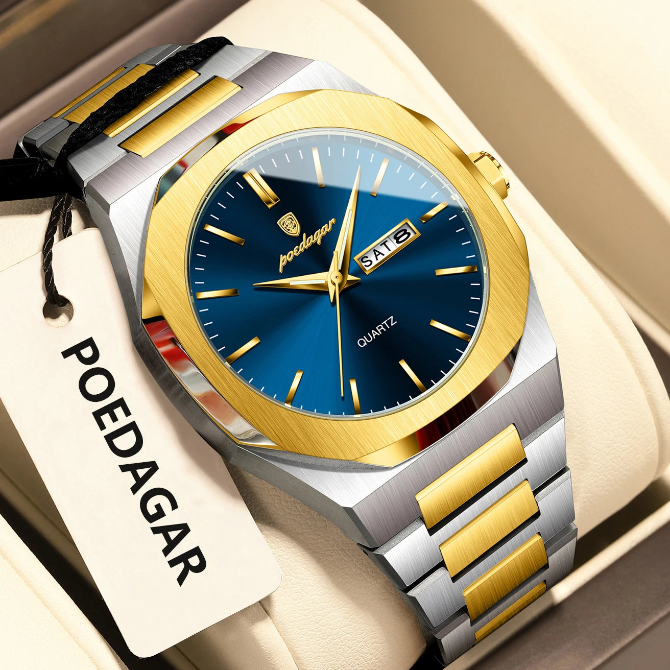 Top Fashion Man Wristwatch Stainless Steel for Business l