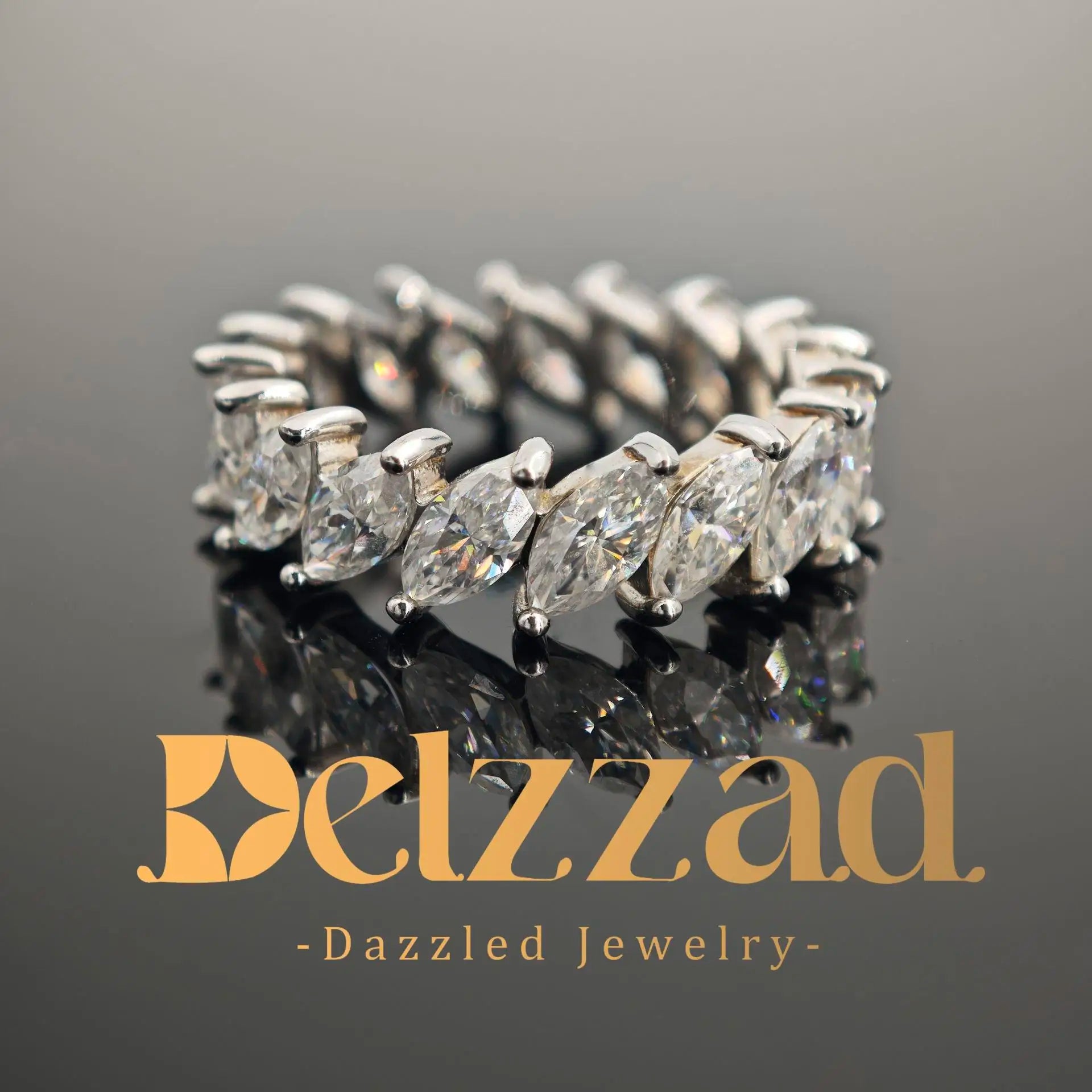 S925 Hundred-Eye Flower Luxury Moissanite Exquisite Simple Jewelry