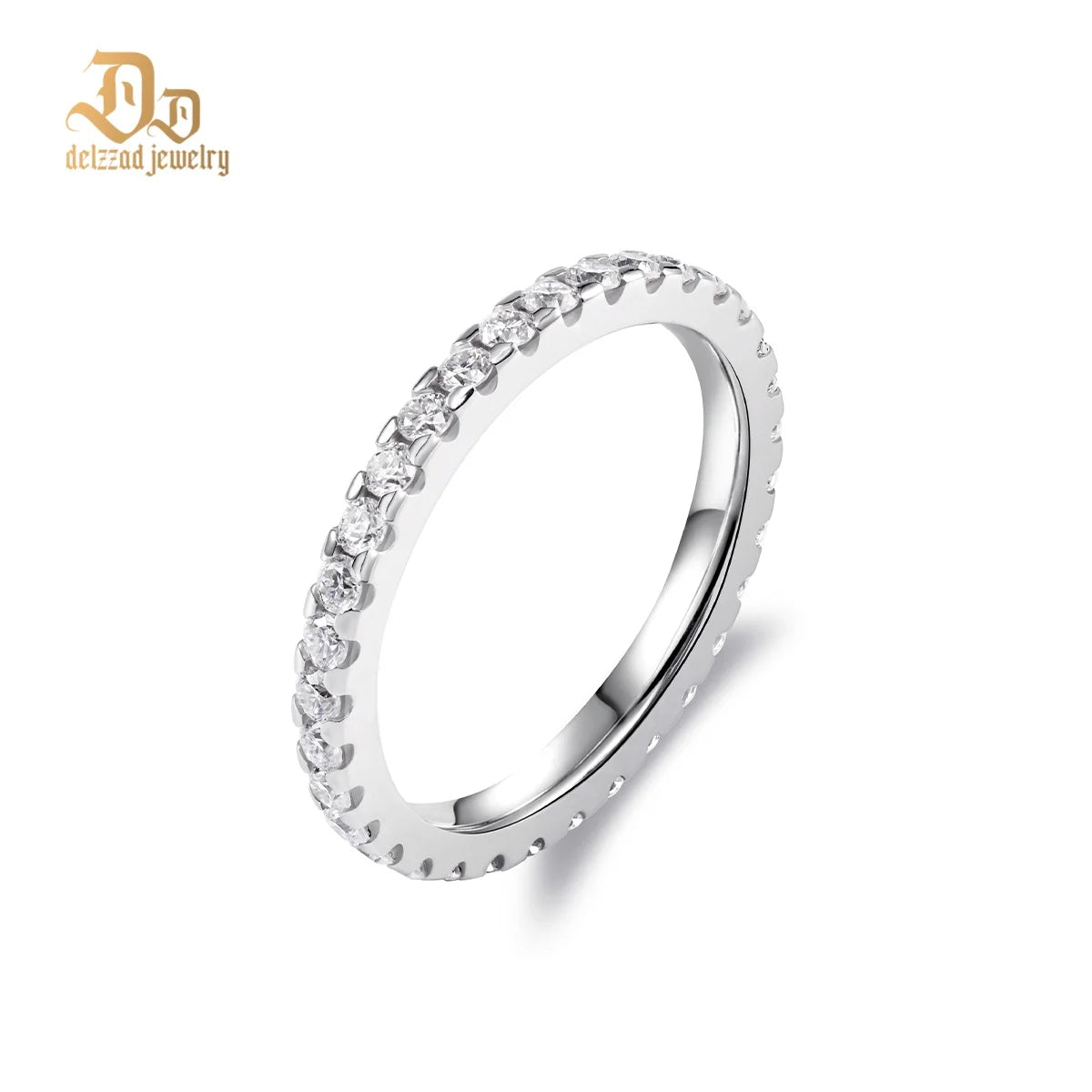 Unisex Ring Luxury Moissanite Ring 100% S925 Silver