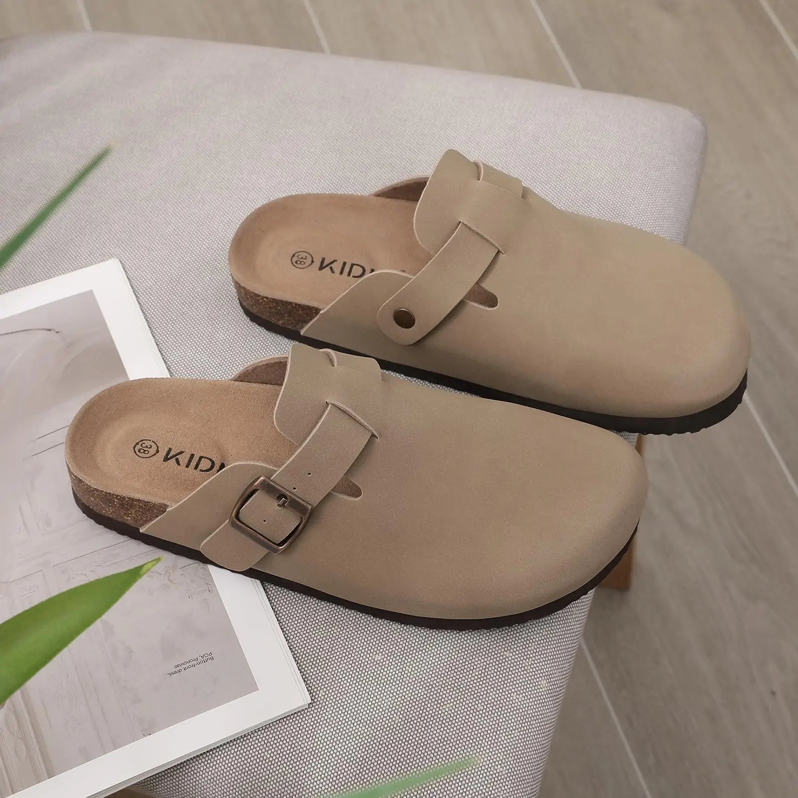 Premium Quality Suede Mules Clog Outdoor/Indoor Slippers