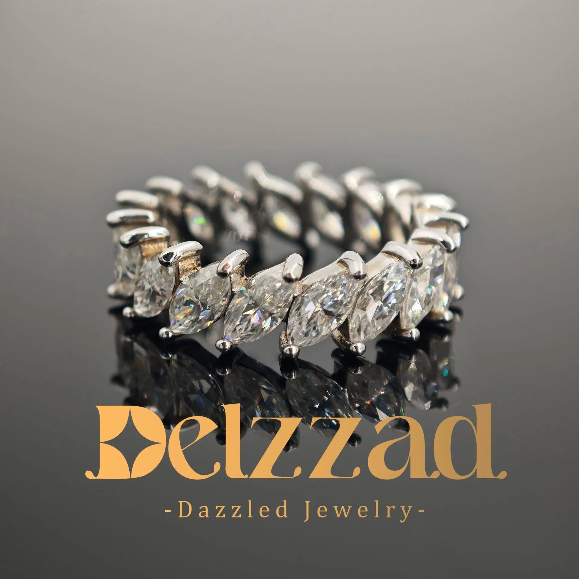 S925 Hundred-Eye Flower Luxury Moissanite Exquisite Simple Jewelry