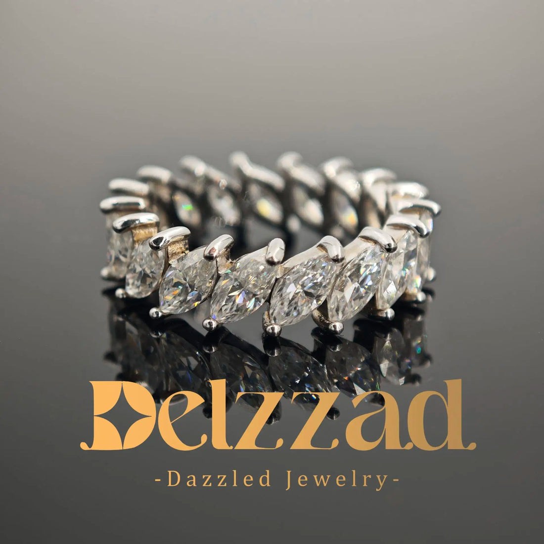 S925 Hundred-Eye Flower Luxury Moissanite Exquisite Simple Jewelry