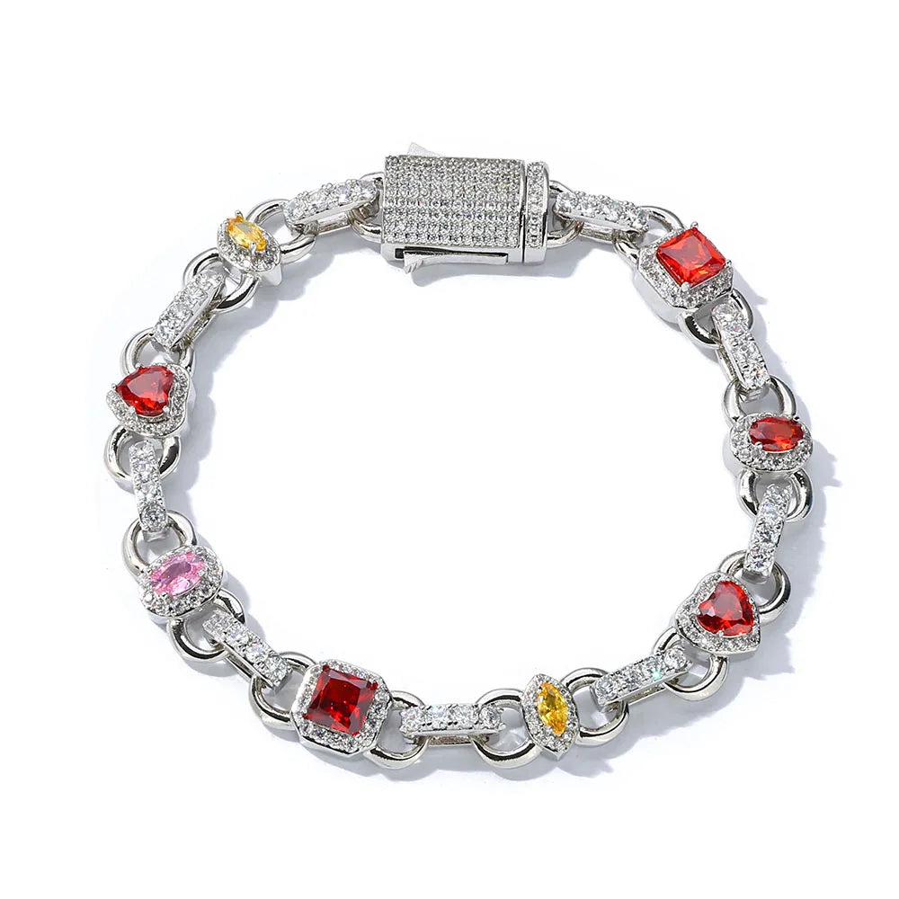 Latest Colorful and shiny 18k plated Bracelet
