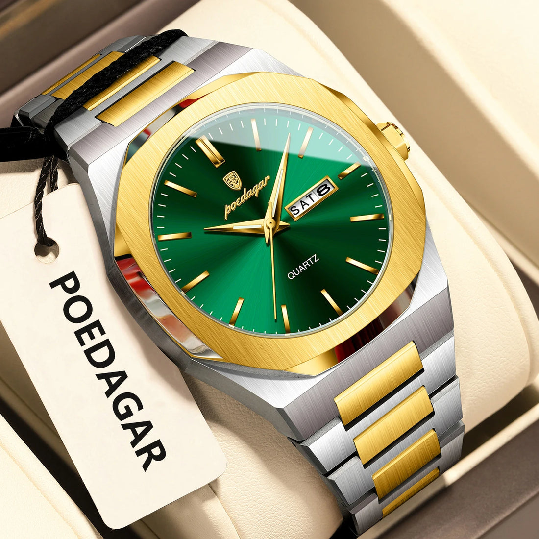 Top Fashion Man Wristwatch Stainless Steel for Business l