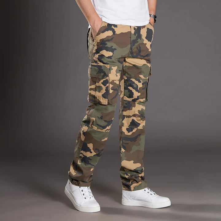 Men's Cargo Summer/Spring Cotton Work Pants