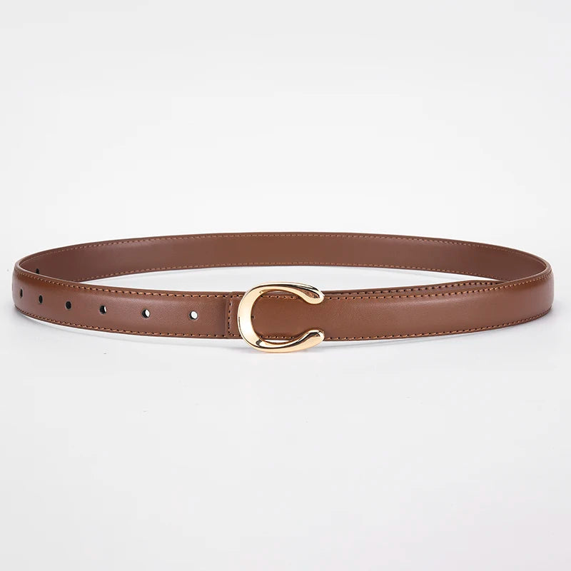 High-quality Replica Coach Smooth-Buckle waist Belt