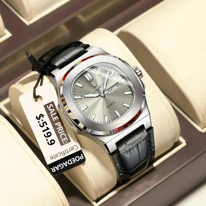 High Quality Luxury Luminous Watch For Men with Day-Date