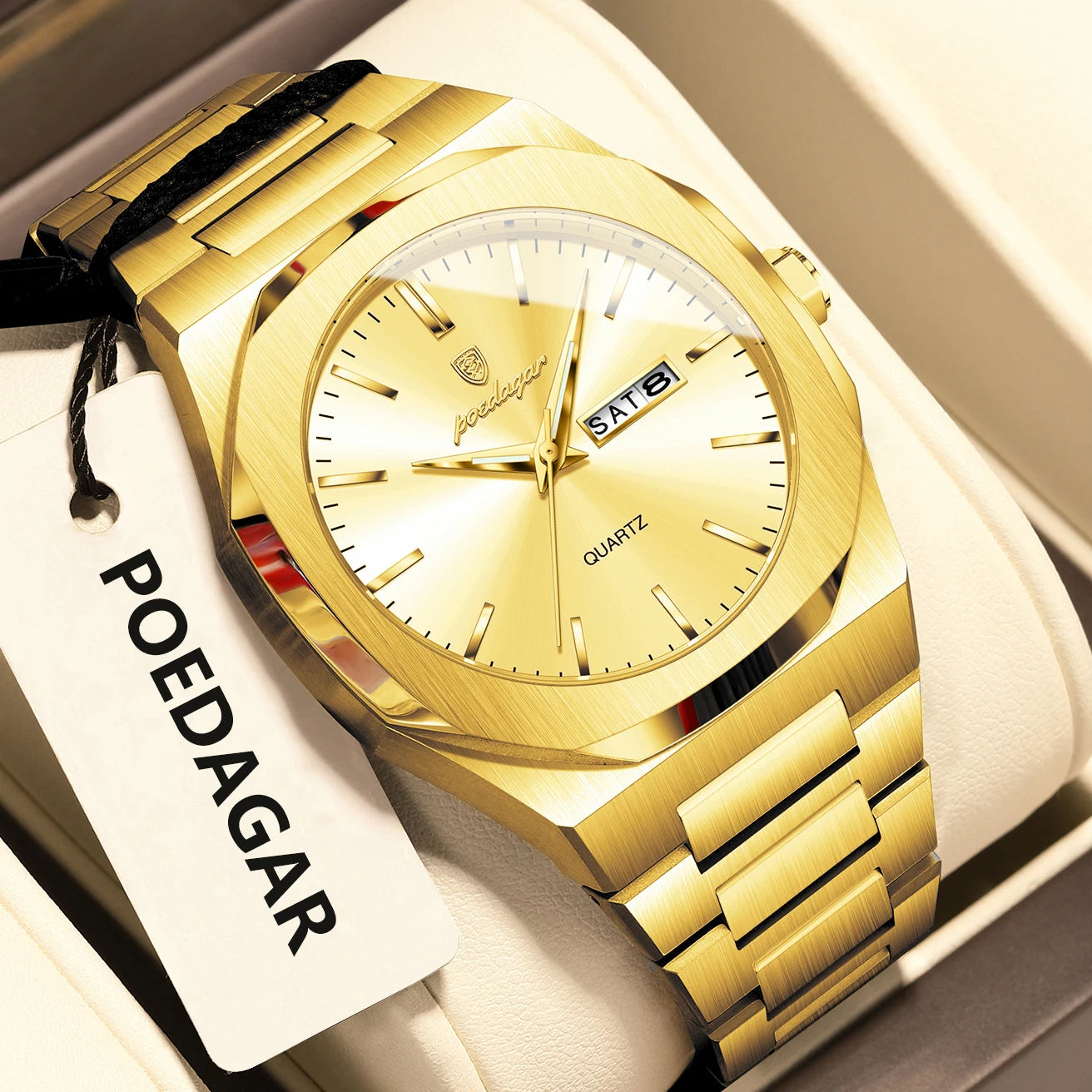 Top Fashion Man Wristwatch Stainless Steel for Business l