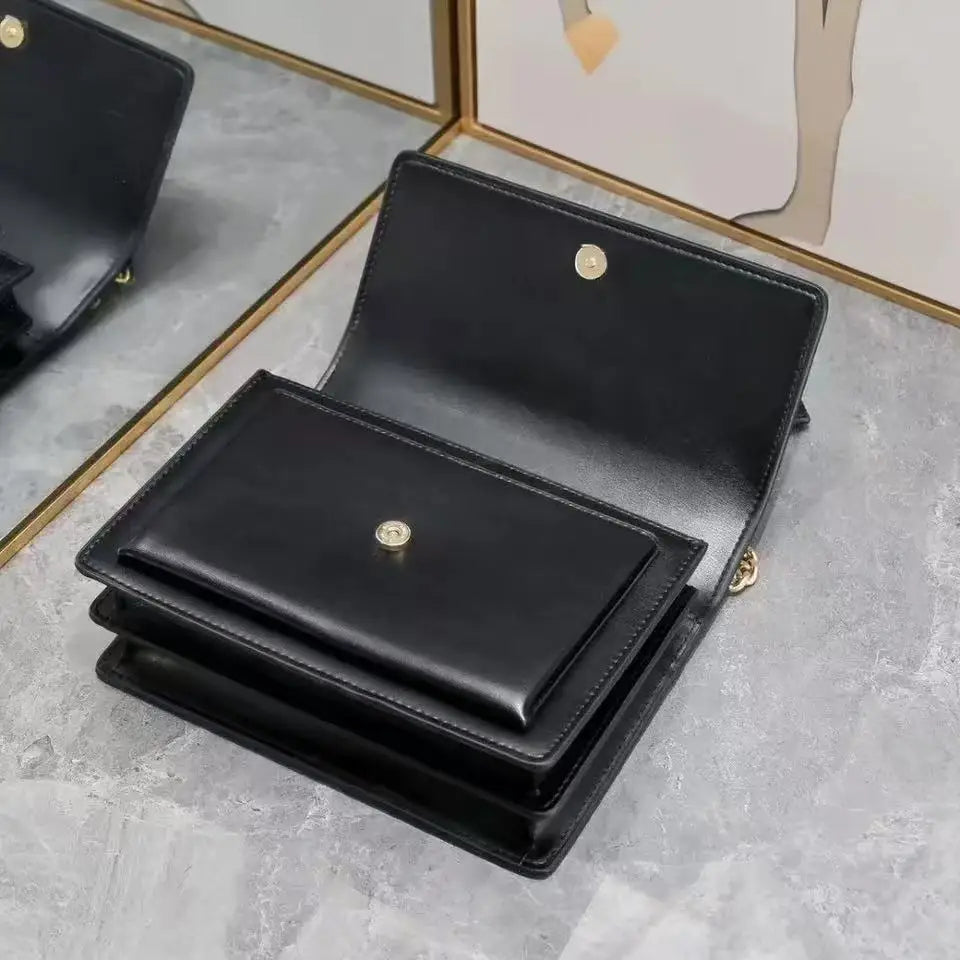 Classic Accordion Style Shoulder Bag Versatile Bag