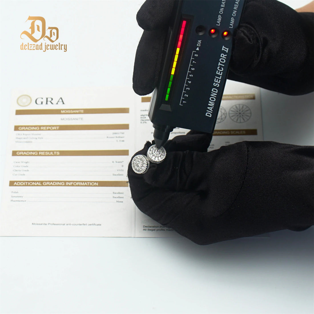 Ultimate Sparkling Arrangement Earrings of D-Moissanite S925 Sterling Silver