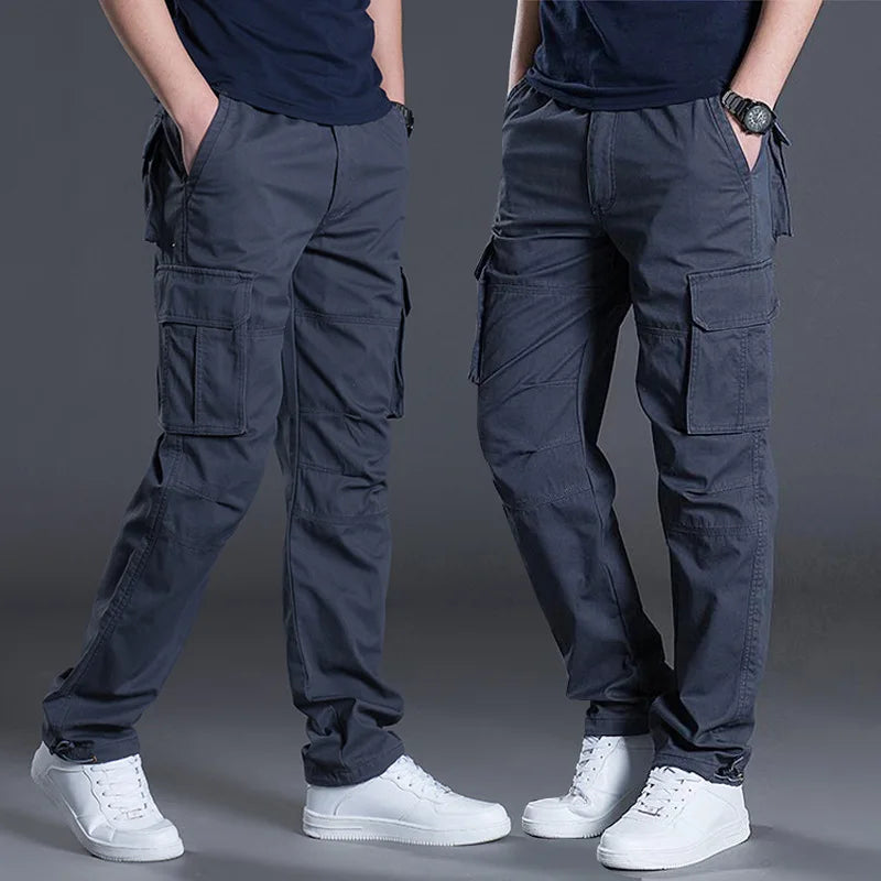 Men's Cargo Summer/Spring Cotton Work Pants
