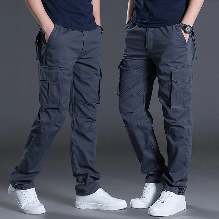 Men's Cargo Summer/Spring Cotton Work Pants