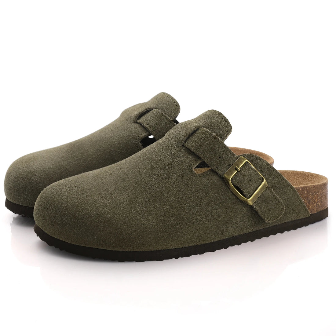 Premium Quality Suede Mules Clog Outdoor/Indoor Slippers