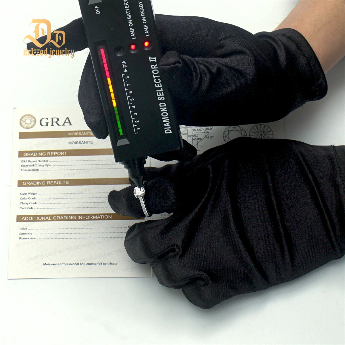 Sparkling Single Row Women's Ring 100% S925 Silver