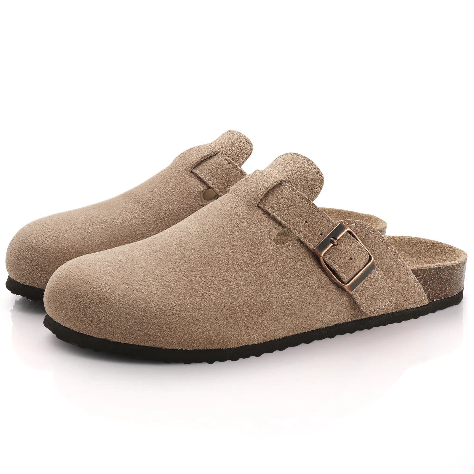 Premium Quality Suede Mules Clog Outdoor/Indoor Slippers