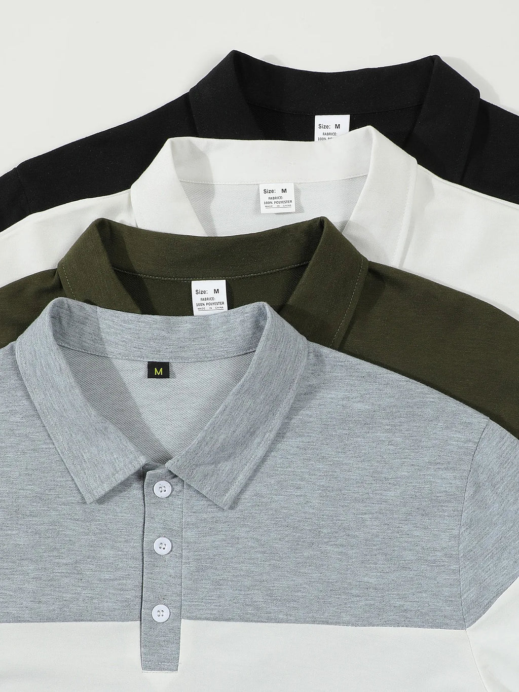 2025 autumn men's top hot selling new long-sleeved striped lapel casual T-shirt POLO shirt