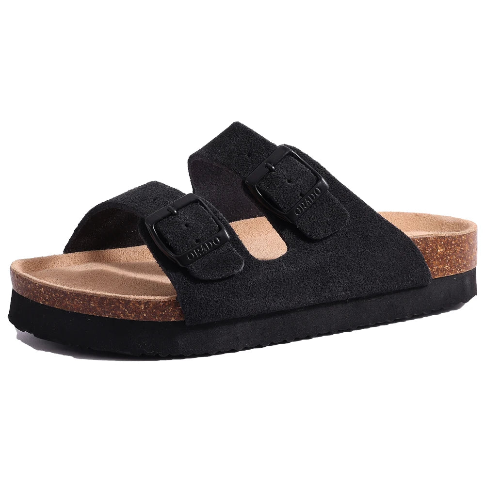 Premium Quality Suede Mules Clog Outdoor/Indoor Slippers