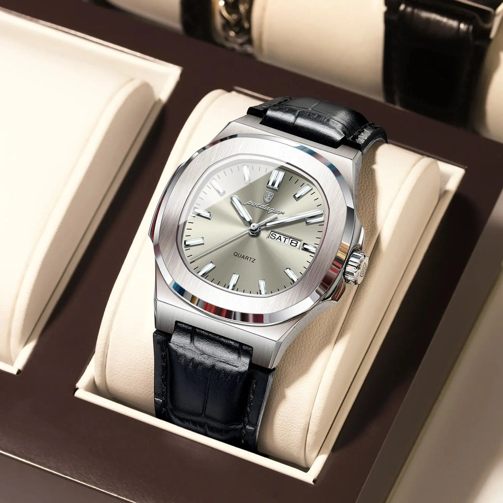 High Quality Luxury Luminous Watch For Men with Day-Date