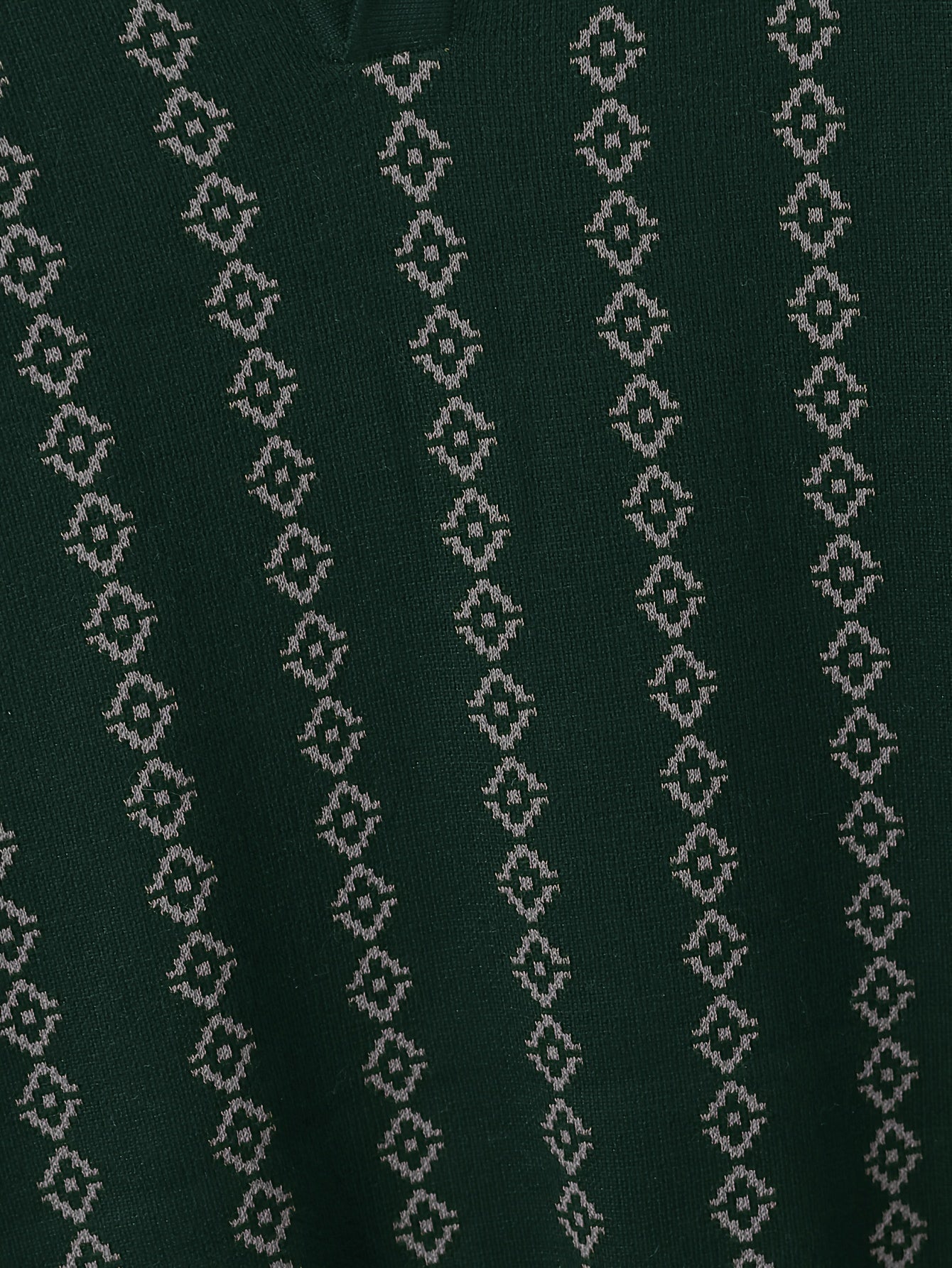 Men's Rhombus Patterns Short Sleeve Knit Sweater For Autumn And Winter